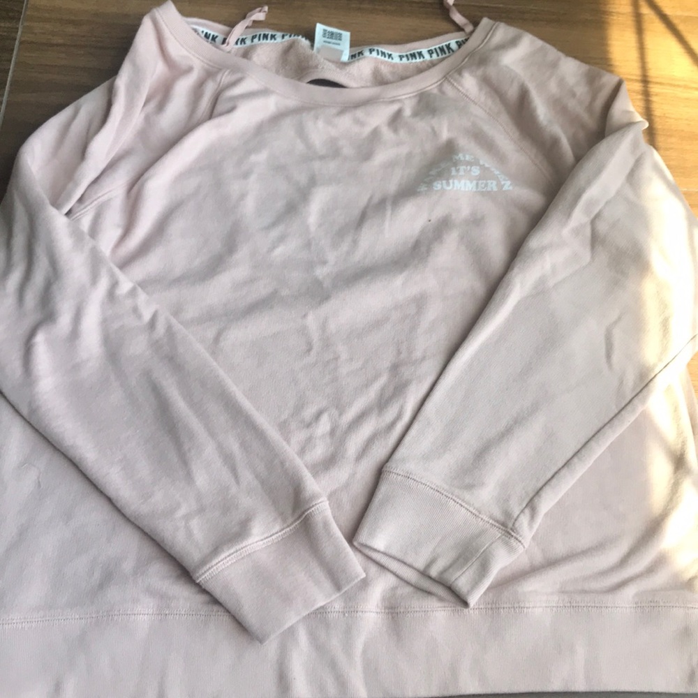 Pink sweatshirt